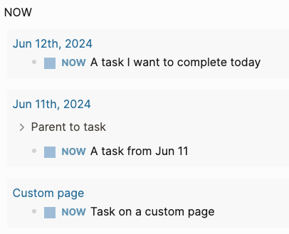 Queries: Step 1